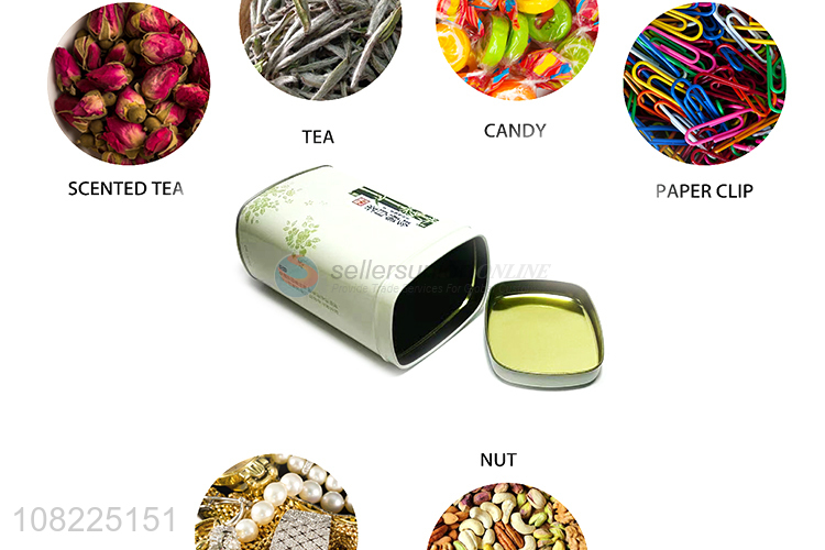 Factory Price Metal Packing Tea Can Multipurpose Tin Can