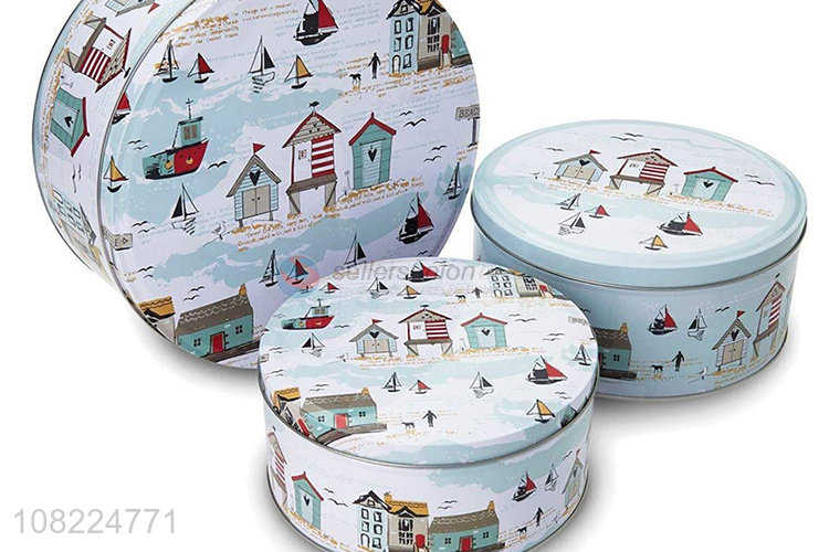 Top Quality Round Tin Can Best Tea Containers Gift Box