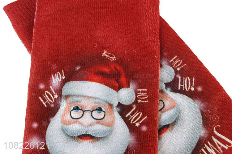 China imports breathable cotton socks 3D Christmas ankle socks