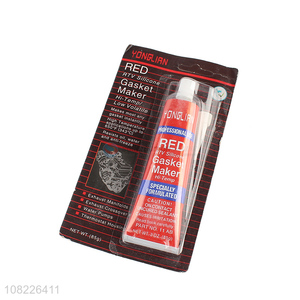 Factory direct sale red silicone gasket maker adhesive