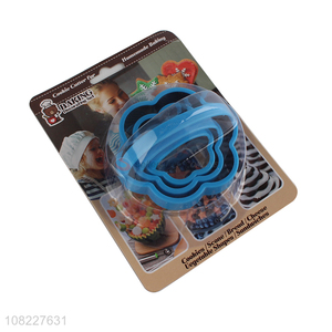 Hot selling plastic <em>cookie</em> mould kitchen baking tools