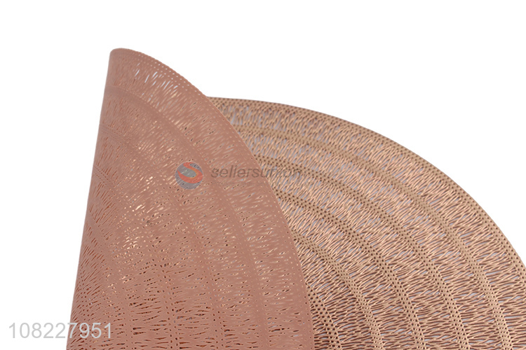 Good sale creative placemat PVC waterproof bowl mat