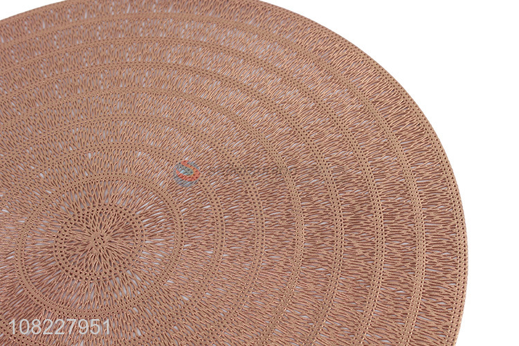 Good sale creative placemat PVC waterproof bowl mat