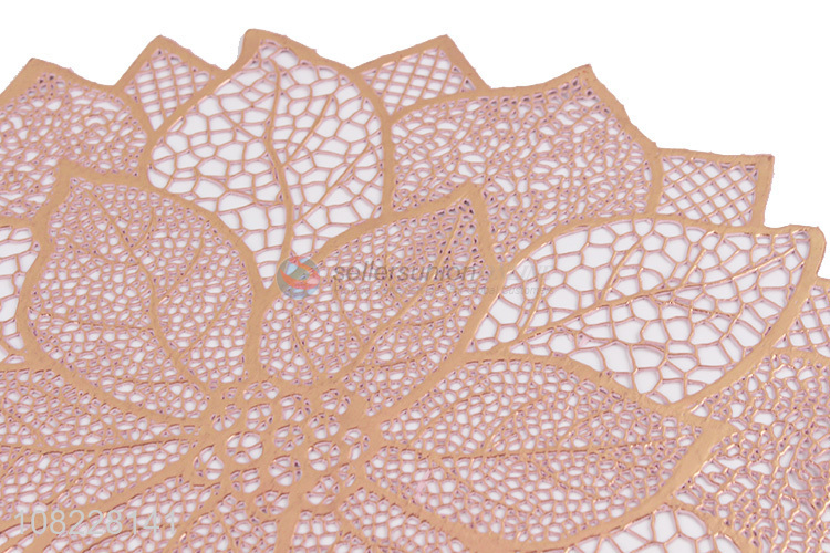 New design creative flower placemat restaurant table mats