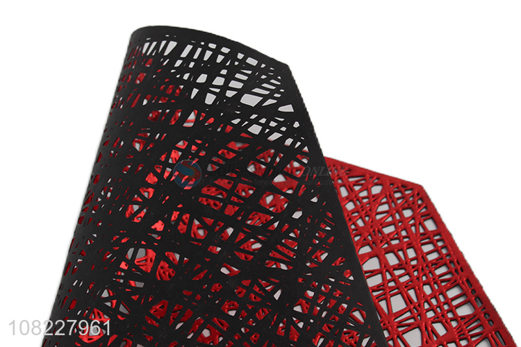 Factory price creative octagon placemat table decoration