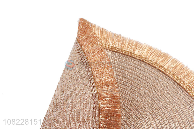 Online wholesale fashion Raw edge placemat for household