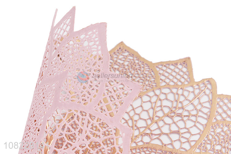 New design creative flower placemat restaurant table mats