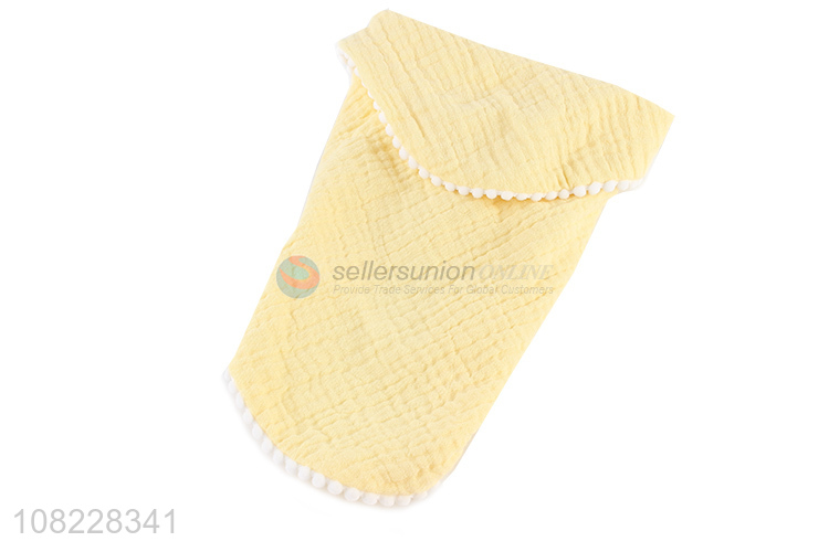 New arrival adjustable 100% cotton saliva towel baby gauze bibs