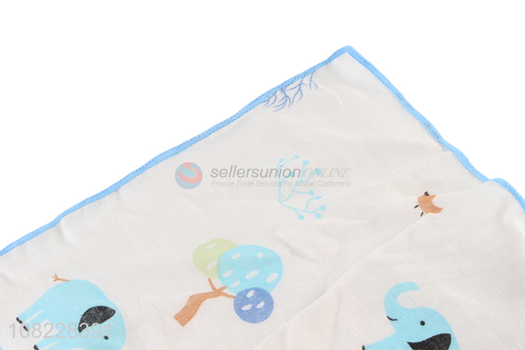 Good quality cotton baby saliva towel square face towel washcloth