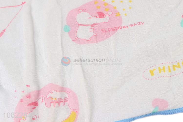 China supplier super soft infant baby saliva towel face hand towel