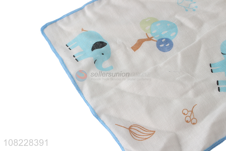 Good quality cotton baby saliva towel square face towel washcloth