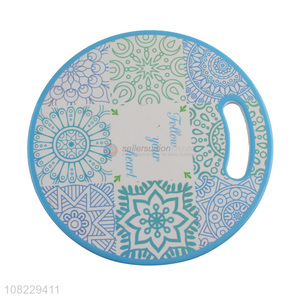 New arrival round flower pattern heat resistant pad for table