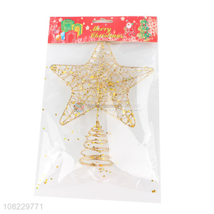 Low price Christmas tree topper star Christmas tree decorations