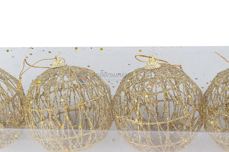 Top product iron art round balls creative Christmas tree decoration