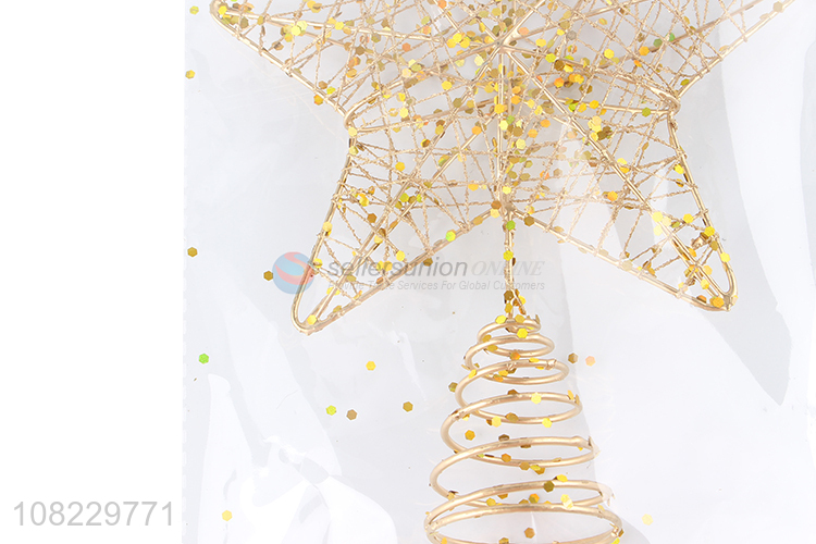 Low price Christmas tree topper star Christmas tree decorations