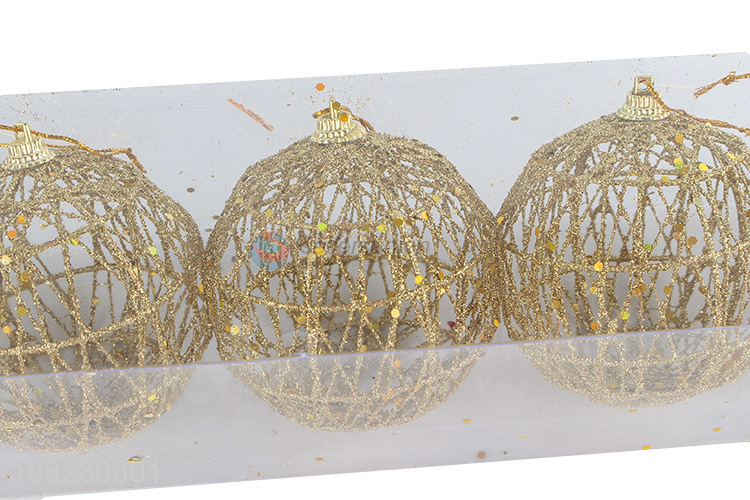 Top product iron art round balls creative Christmas tree decoration