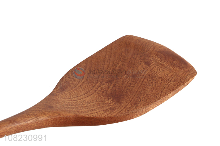 High Quality Long Handle Wooden Spatula Chinese Shovel