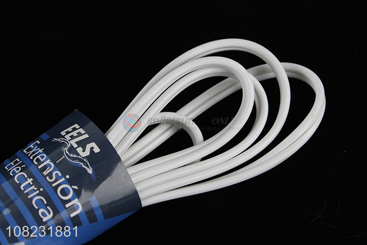 Best selling electrical power extension cord 9feet 2.75m