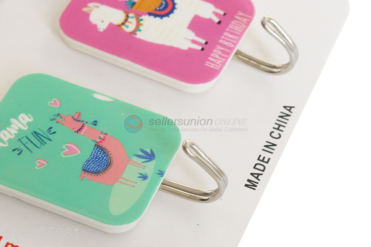 Fashion 4 Pieces Colorful Sticky Wall Hook Kitchen Hooks