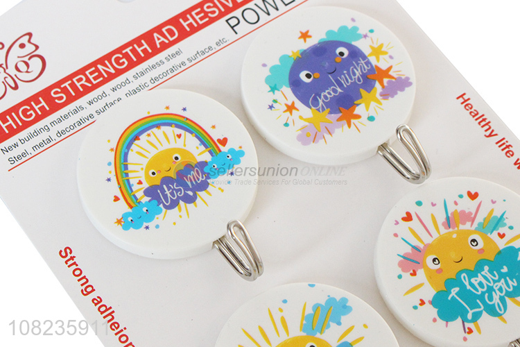 Good Price 4 Pieces Heavy Duty Sticky Hooks Adhesive Hook