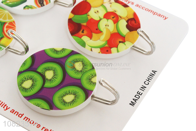 Fashion 4 Pieces Wall Hooks Multipurpose Sticky Hooks