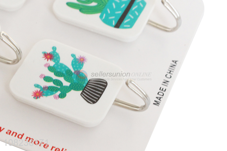 Top Quality 4 Pieces Sticky Hooks Strong Adhesive Hooks