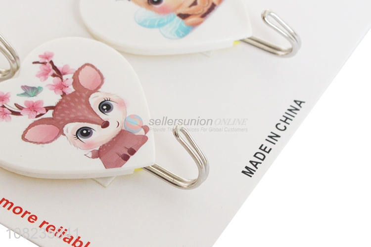 New Arrival 4 Pieces Sticky Hooks Strong Adhesive Hooks Set