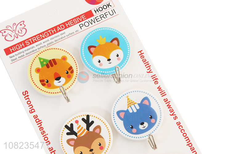Best Quality 6 Pieces Self Adhesive Hooks Sticky Hooks Set