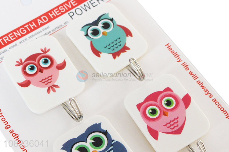 New Design 4 Pieces Wall Hooks Multipurpose Sticky Hooks