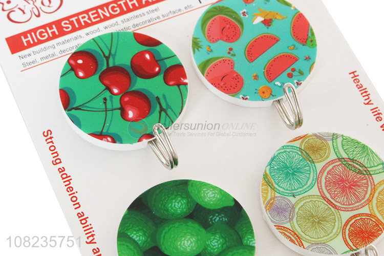 Good Price 4 Pieces Self Adhesive Hooks Cheap Sticky Hooks