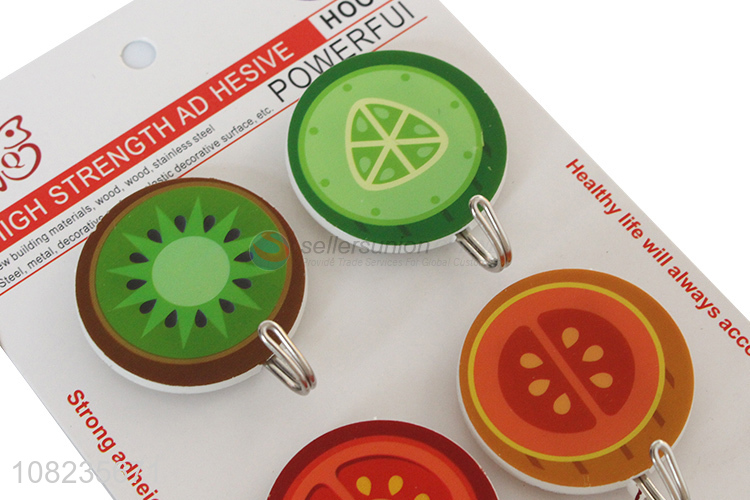 Factory Price 4 Pieces Sticky Hook Multipurpose Wall Hooks