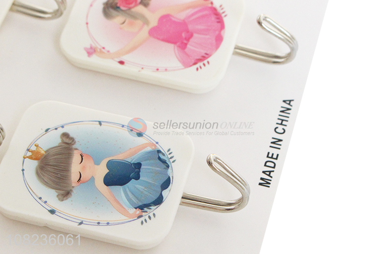 Factory Price 4 Pieces Heavy Duty Sticky Hooks Towel Hooks
