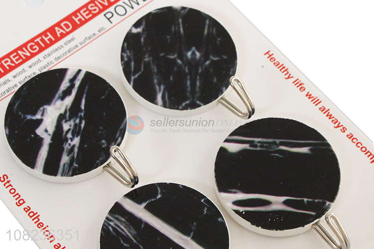 Good Quality 4 Pieces Sticky Hooks Decorative Wall Hooks Wholesale