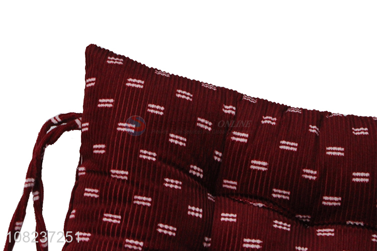 Best selling modern soft thick stool pads chair cushion with ties