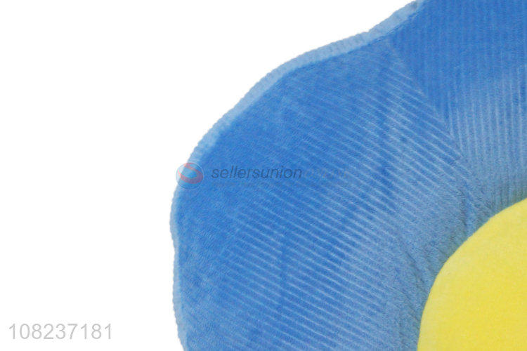 High quality flower shape chair cushion car back support cushion