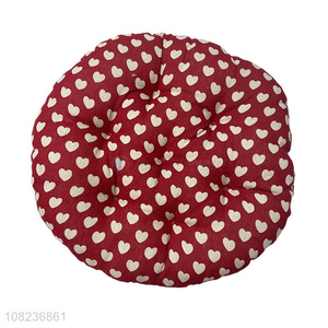 Best selling heart printed home office chair cushions stool pads