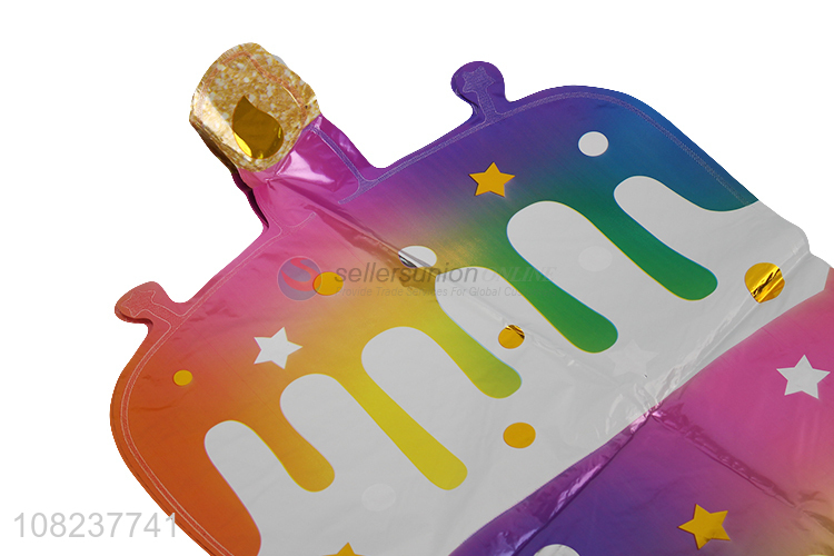Hot Selling Cake Shape Foil Balloons Birthday Party Balloon