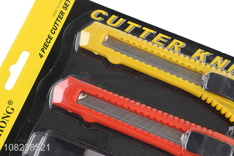 Hot sale multipurpose office art knife with spare blade