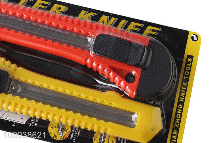 Good quality cutter knife portable office art knife set
