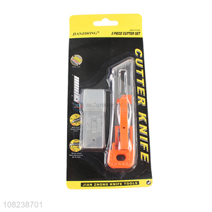 Best selling retractable utility knife safety art knife