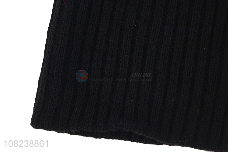 Best selling solid color unisex winter hat cuffed beanie skull cap