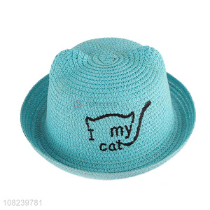 Factory wholesale fashion woven straw hat casual hat