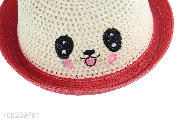 New products cute DIY woven straw hat for sale