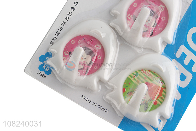 Delicate Design Self Adhesive Hook Plastic Sticky Hook Wholesale