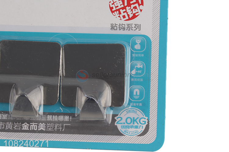 Wholesale Strong Adhesive Hook Cheap Sticky Hook Wall Hooks