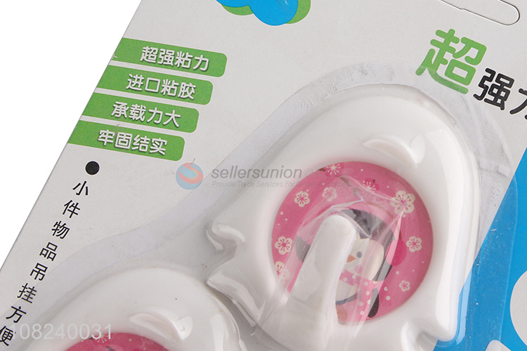 Delicate Design Self Adhesive Hook Plastic Sticky Hook Wholesale