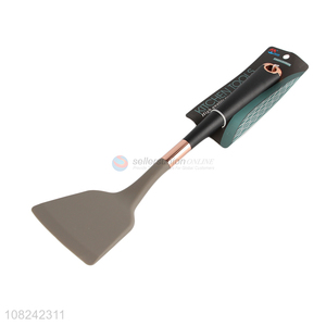 Wholesale price kitchen silicone spatula with nylon handle