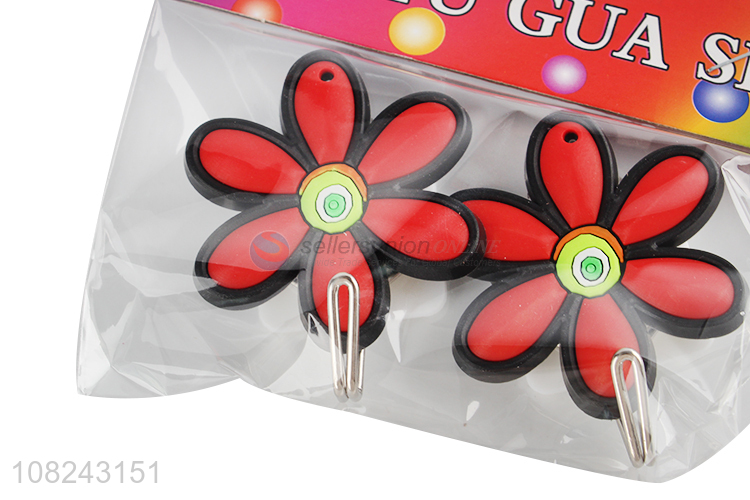 China supplier 2 pieces sticky hooks kitchen utensils hanging hooks