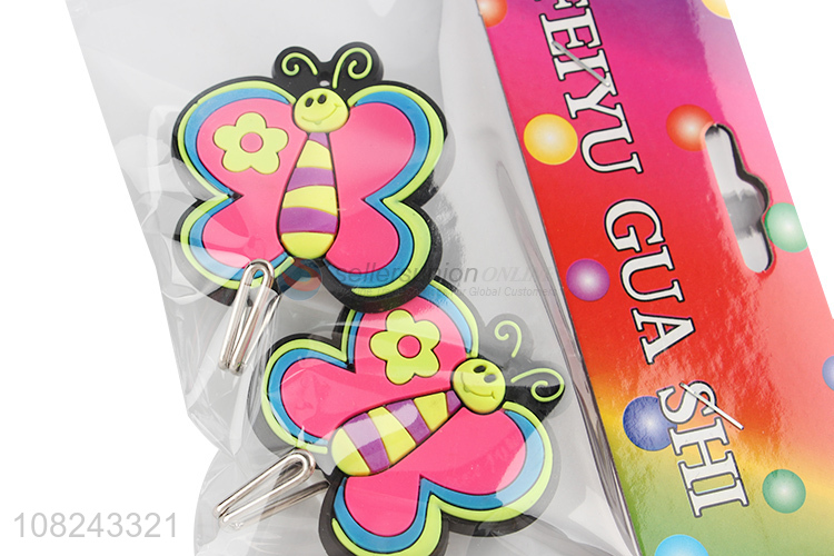 High quality 2 pieces non-trace heavy duty sticky hooks for hanging