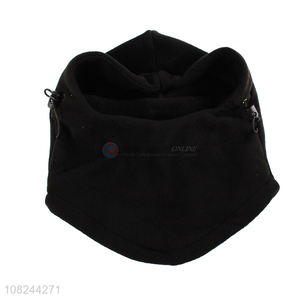 Custom winter thermal polar fleece sport cycling balaclava hat face mask